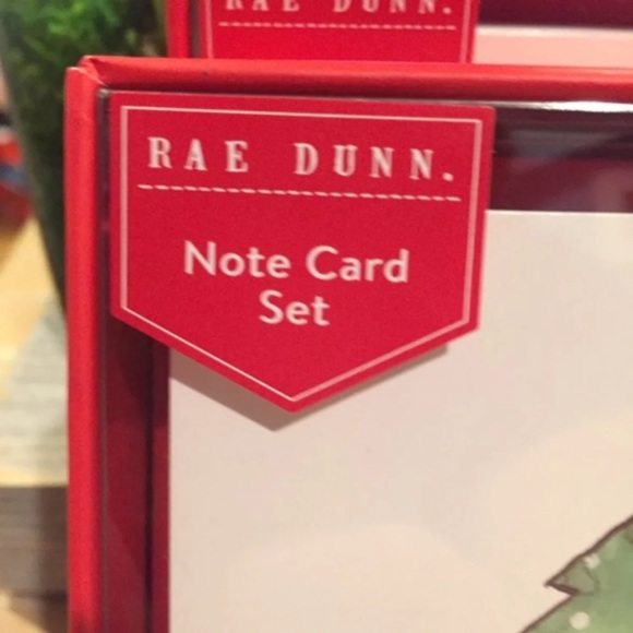 Rae Dunn Christmas Cards Holiday Tree Note - Picture 3 of 5